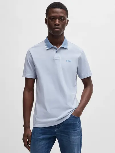 Hugo Boss - Polo - Blauw - PeoxfordNew