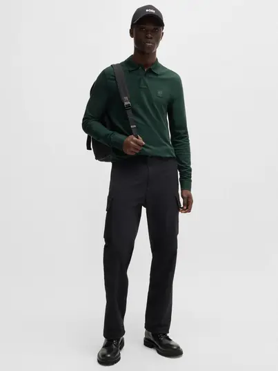 Hugo Boss - Polo - Donkergroen - Passerby