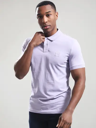 Hugo Boss - Polo - Paars - Passenger