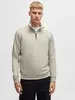 Hugo Boss - Polo sweater lange mouw - Beige - Zetrust