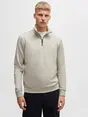 Hugo Boss - Polo sweater lange mouw - Beige - Zetrust