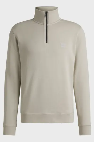 Hugo Boss - Polo sweater lange mouw - Beige - Zetrust