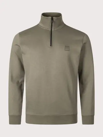 Hugo Boss - Polo sweater lange mouw - Donkergroen - Zetrust - 50468926