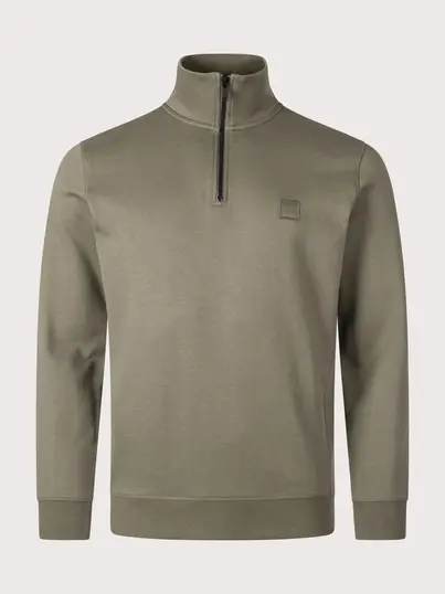 Hugo Boss - Polo sweater lange mouw - Donkergroen - Zetrust - 50468926