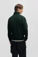 Hugo Boss - Polo sweater lange mouw - Donkergroen - Zetrust