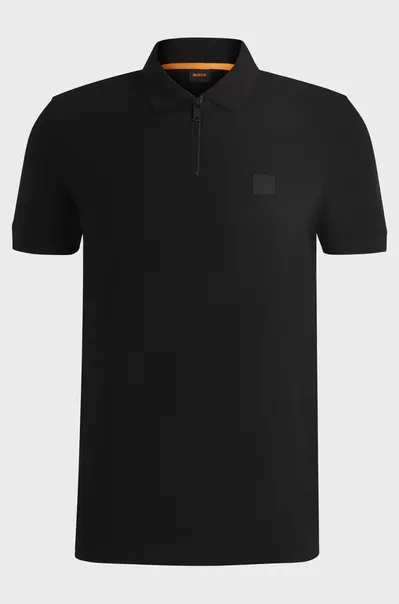 Hugo Boss - Polo - Zwart - Passerzip - 50537507