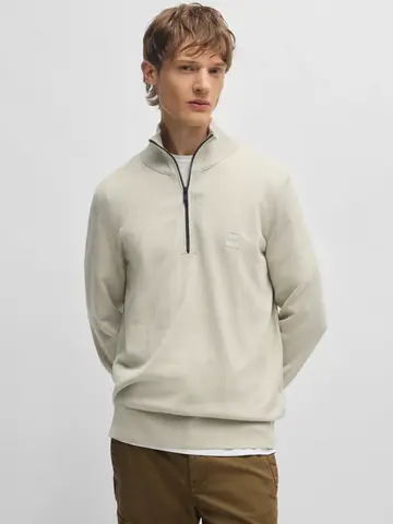 Hugo Boss - Schipperstrui - Beige - Kanobix_S