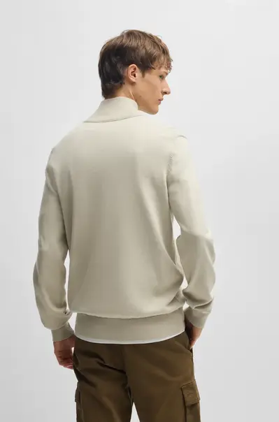 Hugo Boss - Schipperstrui - Beige - Kanobix_S