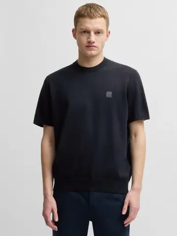 Hugo Boss - Sweater lange mouw - Donkerblauw - Kanache - 50538267