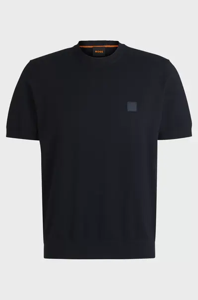 Hugo Boss - Sweater lange mouw - Donkerblauw - Kanache - 50538267