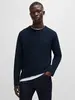 Hugo Boss - Sweater lange mouw - Donkerblauw - Tempesto
