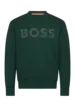 Hugo Boss - Sweater lange mouw - Donkergroen - WeBasicCrew