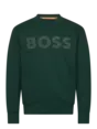 Hugo Boss - Sweater lange mouw - Donkergroen - WeBasicCrew