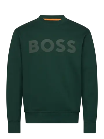 Hugo Boss - Sweater lange mouw - Donkergroen - WeBasicCrew
