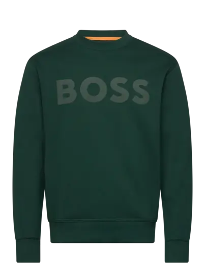 Hugo Boss - Sweater lange mouw - Donkergroen - WeBasicCrew