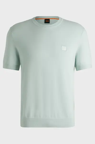 Hugo Boss - Sweater lange mouw - Mintgroen - Kanache - 50538267