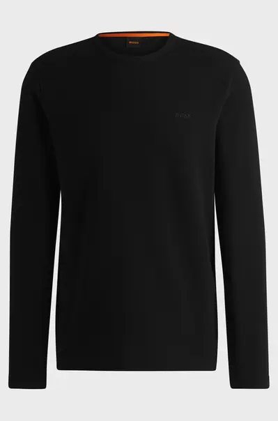 Hugo Boss - Sweater lange mouw - Zwart - Tempesto