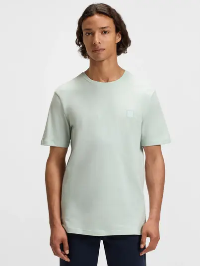Hugo Boss - T-shirt korte mouw - Blauw - Tales - 50508584