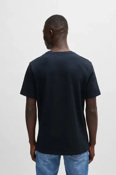 Hugo Boss - T-shirt korte mouw - Donkerblauw - Tales