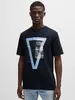 Hugo Boss - T-shirt korte mouw - Donkerblauw - Te_onthemway