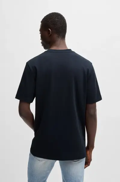 Hugo Boss - T-shirt korte mouw - Donkerblauw - Te_onthemway