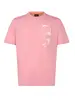 Hugo Boss - T-shirt korte mouw - Roze - Te_atacama