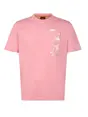 Hugo Boss - T-shirt korte mouw - Roze - Te_atacama