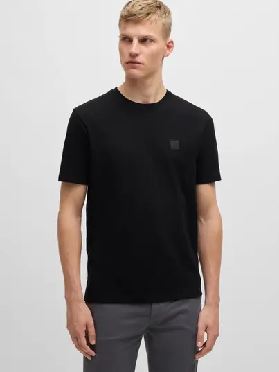 Hugo Boss - T-shirt korte mouw - Zwart - Tales
