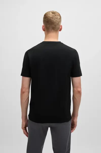 Hugo Boss - T-shirt korte mouw - Zwart - Tales