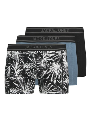 Jack&Jones - Boxershorts - Blauw - Jacrichard Trunks 3 Pack - 12268499