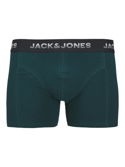Jack&Jones - Boxershorts - Marineblauw - Jacmaxwell Trunks 3 Pack Sn - 12283353