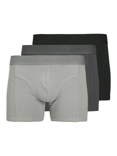 Jack&Jones - Boxershorts - Zwart - Jacordinary Trunks 3 Pack Noos - 12275575