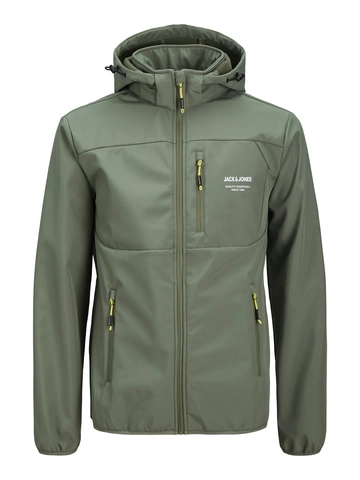 Jack&Jones - Herenjas - Groen - Jjtheo Softshell Jacket - 12269407