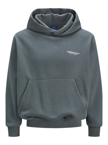 Jack&Jones - Hoodie - Aqua - Jorislington Back Sweat - 12274439