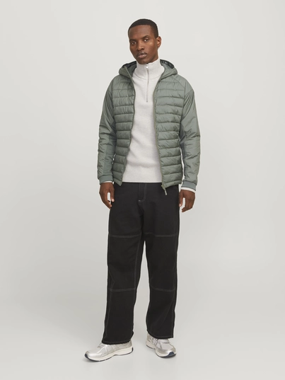 Jack&Jones - Jjestate Hybrid Jacket Noos - Heren jas - Middengroen - 12268511