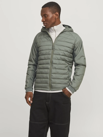 Jack&Jones - Jjestate Hybrid Jacket Noos - Heren jas - Middengroen - 12268511