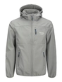 Jack&Jones - Jjtheo Softshell Jacket - Heren jas - Middengrijs - 12269407