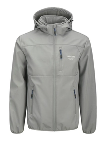 Jack&Jones - Jjtheo Softshell Jacket - Heren jas - Middengrijs - 12269407