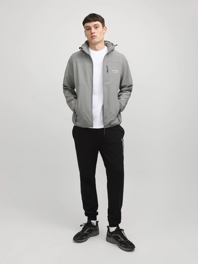Jack&Jones - Jjtheo Softshell Jacket - Heren jas - Middengrijs - 12269407