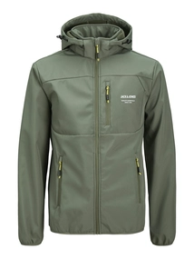 Jack&Jones - Jjtheo Softshell Jacket - Heren jas - Middengroen - 12269407