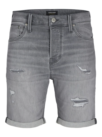 Jack&Jones - Korte broek denim - Grijs - Jjirick Jjicon I.K. Shorts 064 - 12269503
