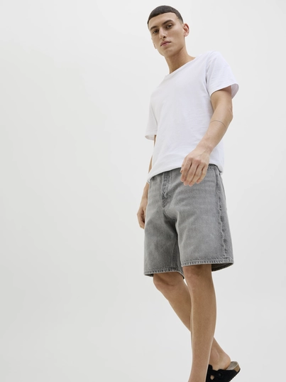 Jack&Jones - Korte broek denim - Grijs - Jjitony Jjoriginal Shorts - 12269533