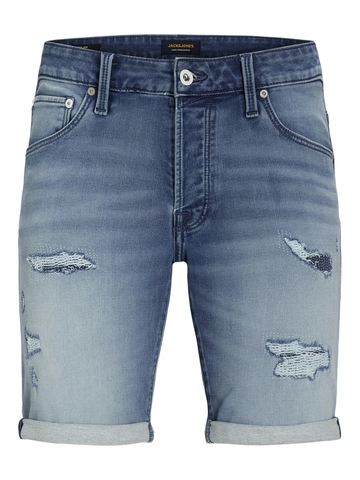Jack&Jones - Korte broek denim - Lichte Denim - Jjirick Jjicon I.K. Shorts Ge - 12269501