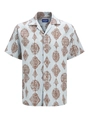 Jack&Jones - Overhemd korte mouw - Lichtblauw - Jorhydra Noto Shirt Ss Ln - 12277230