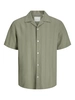 Jack&Jones - Overhemd korte mouw - Taupe - Jprccmontana Dobby Resort S/S - 12276818