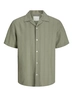Jack&Jones - Overhemd korte mouw - Taupe - Jprccmontana Dobby Resort S/S - 12276818