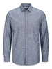 Jack&Jones - Overhemd lange mouw - Donkerblauw - Jjesummer Shirt Ls Sn - 12269315
