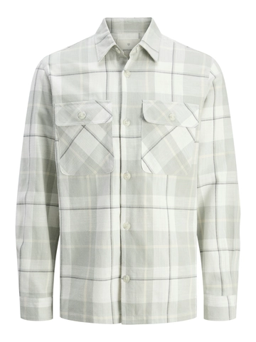 Jack&Jones - Overshirt - Aqua - Jprccraymond Spring Check - 12274956