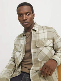 Jack&Jones - Overshirt - Beige - Jprccraymond Spring Check - 12274956