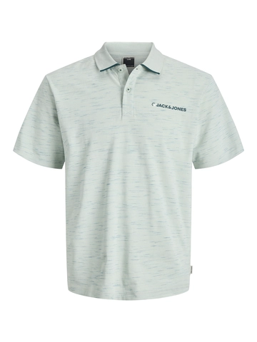 Jack&Jones - Polo - Aqua - Jcologan Inject Polo Ss Smu - 1,23E+07